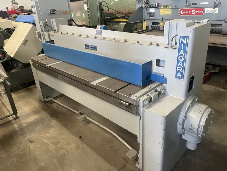 Used NIAGARA 56-B Power Squaring Shears (Gauge) California US | Wheeler Machinery Sales #371893
