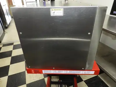 New | in-Stock APW Wyott Used APW Wyott CMC-36 36 1/2" Countertop Cheese Melter New Elements - 208V Salamanders & Cheese Melters Illinois US | Falcon Restaurant Supply #1376472