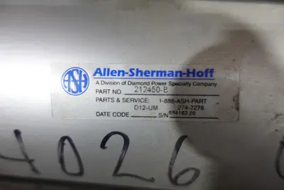 PALLET OF ASSORTED ALLEN-SHERMAN-HOFF PNEUMATIC CYLINDERS