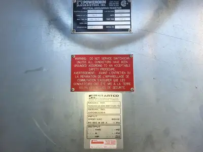 5 kV E-House Genset Control Room PDC w/ 9 x 1200 amp Breaker