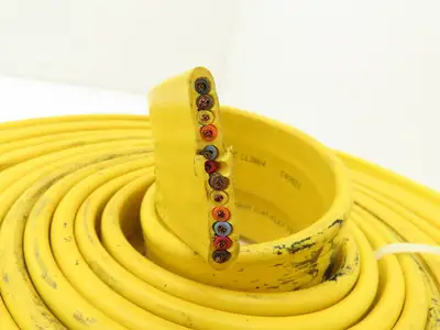 Festoon Cable Outdoor E60362H Multi-Conductor Flat Cable 12 Wire 16AWG 600V 30'
