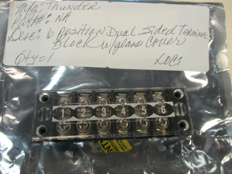 Used Thunder Does Not Apply Terminal Blocks Arizona US | ASSET CONVERSION SPECIALISTS, INC. #322001