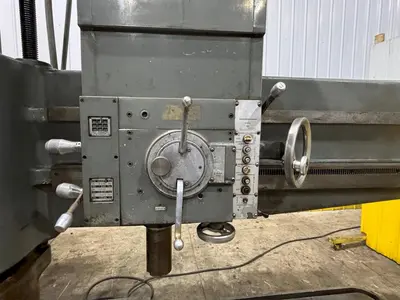 7' x 15" GIDDINGS & LEWIS MODEL #962 G&L RADIAL DRILL: YOBRO #24530