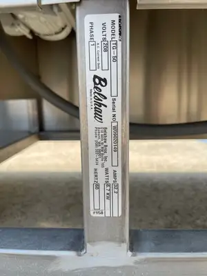 Used Belshaw Used Belshaw Thermoglaze TG-50 Donut Glazing Icing Machine 50-75dz Per Hour 208V Donut Equipment Illinois US | Falcon Restaurant Supply #1375862