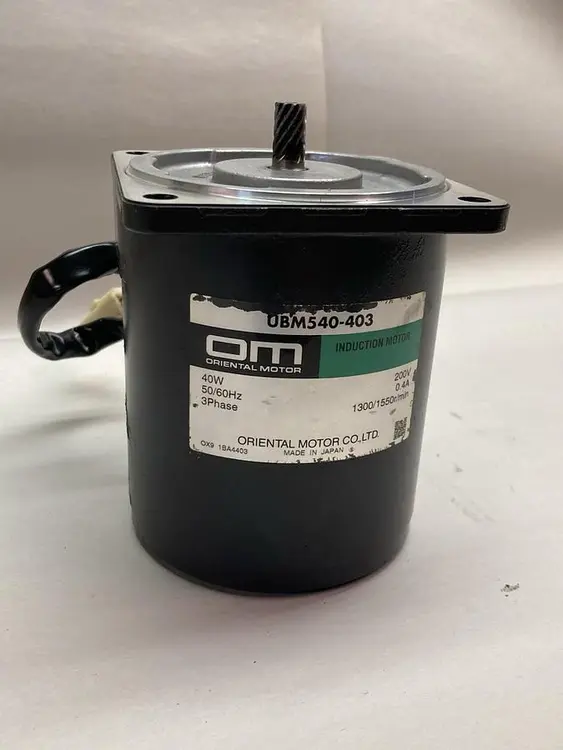 Used ORIENTAL MOTOR UBM540-403 Industrial Controls Ohio US | Surplus Asset Holdings #1364184