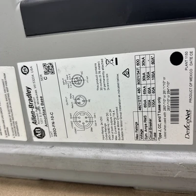 USED Allen Bradley 284D-FVD4POZ-10-CR-3-DB-SB.  280-FN-10-C