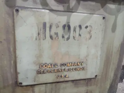 10" x 30" DOALL MODEL #D1030-14 HORIZONTAL HYDRAULIC SURFACE GRINDER: STOCK #19636