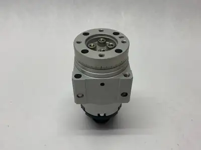 USED SMC DOUBLE VANE ROTARY TABLE CYLINDER 90-DEGREE SIZE 20
