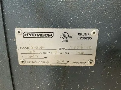 Used HYDMECH S20P Horizontal Band Saws Ohio US | HGR 24 #1404810