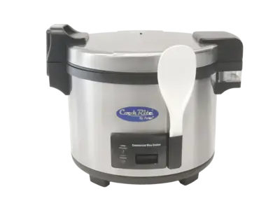 New | in-Stock Atosa New Atosa SRC-60H 60 Cup Electric Rice Cooker w/ Rice Paddle Holder Cookers / Coolers / Fryers Illinois US | Falcon Restaurant Supply #1375593