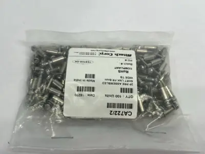 New | in-Stock Altech Internal Terminal Jumper, 6mm, 2-Pole 100-PACK Terminal Blocks Michigan US | Maverick Industrial Sales #1389142