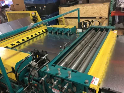 Used Iowa Precision Pro-Ductomatic Model PD-6016-SF Coil Line