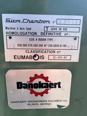 Chambon T Series SR 500 Resaw
