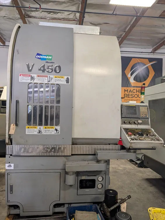 Used 2006 DOOSAN V450 Vertical Boring Mills (incld VTL) California US | Machinery Resources International #46257