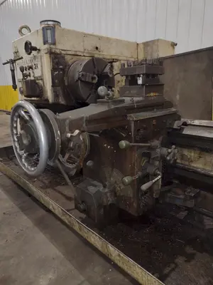 #2A WARNER & SWASEY MODEL #M-3470 TURRET LATHE WITH CROSS SLIDING TURRET, 4.75" HOLE: YOBRO #24548