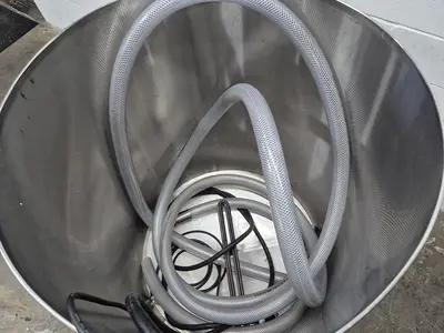 SS 100 Gallon Tank w/ Immersion Heater