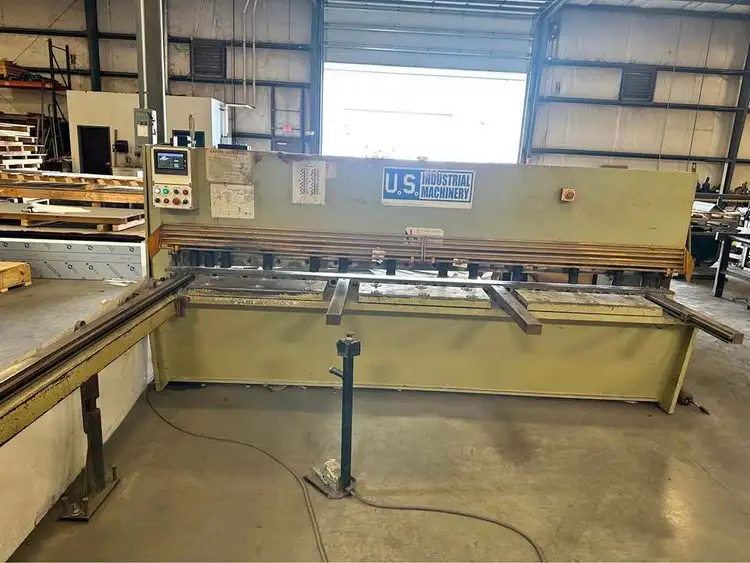 Used 2013 US INDUSTRIAL US1025PMS 1/4 X 10 SHEAR Power Squaring Shears (Inch) Illinois US | Asset Exchange Corporation #878723