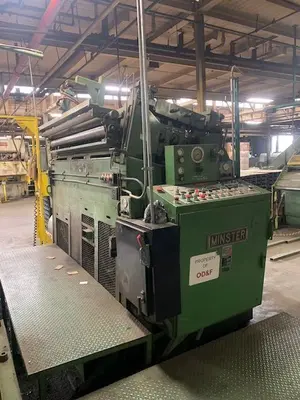 20,000 Lb X 72" X .125" Minster Cut To Length Line