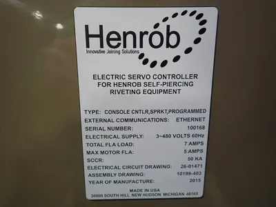 Used 2015 HENROB _UNKNOWN_ Automation Control (HMI) Ohio US | HGR 24 #1133339