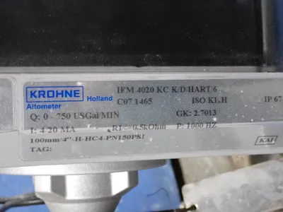 Used KROHNE IFC020D Air Velocity and Flow Ohio US | HGR 24 #755376
