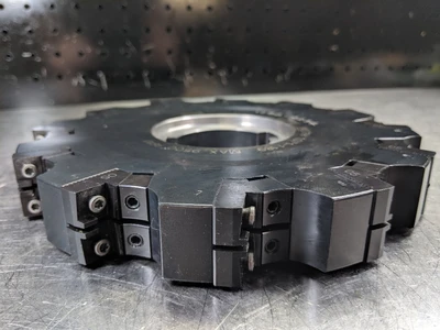 Sandvik 8" Indexable Slot Milling Cutter 2" Arbor N331.52-203T51MM (LOC2868B)