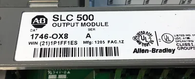 Allen-Bradley SLC500 1746-OX8 / A Isolated Relay Output Module 3D-14