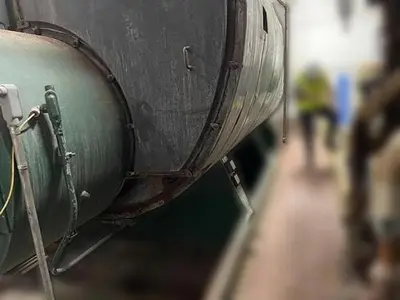 USED 1993 JOHNSTON BOILER PFTA 750-4G-150S