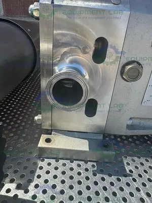 USED VIKING IDEX S2S ROTARY LOBE PUMP W/ STAINLESS 2 HP MOTOR 460V