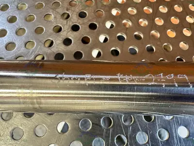 Used 39" STAINLESS STEEL MIXING SHAFT 1" DIAMETER W/ 10" IMPELLER Agitator Shaft California US | Equipment Lab #1415099