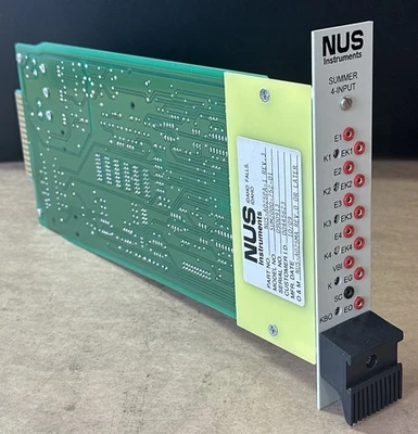USED NUS INSTRUMENTS NUSA025PA1 Rev 3