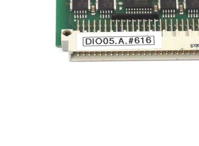 NU-MEAT DIO05.A INPUT/ OUTPUT CARD REV. A, DIO05