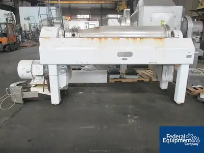 USED Westfalia Westfalia CA458-00-02 Decanter Centrifuge, S/S
