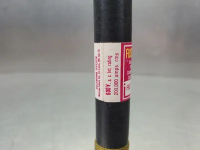 FUSETRON FRS-R Dual-Element Time-Delay Fuse, 600VAC 17.5AMP. 4D-BOX#5