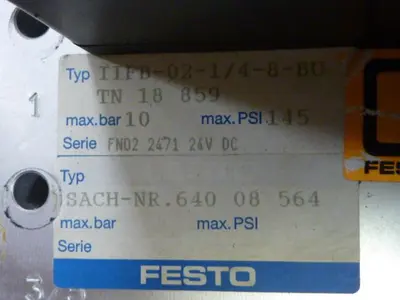 USED FESTO IFB1-02