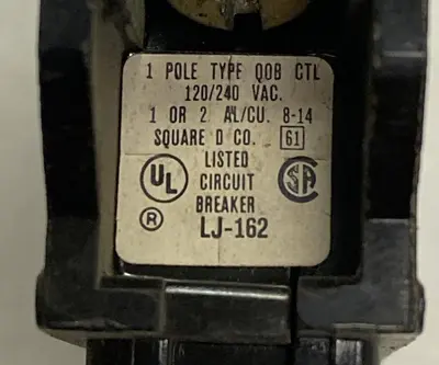 Used SQUARE D Q0B Miscellaneous Equipment (Electrical & Power) | Surplus Asset Holdings #1201050