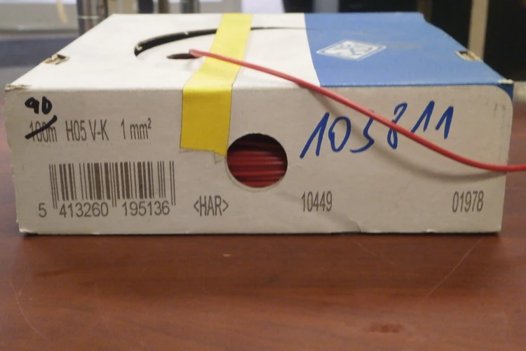 New | in-Stock Eupen Cable H05 V-K 1 MM2 Red Cable/Network Testers Arizona US | ASSET CONVERSION SPECIALISTS, INC. #308475