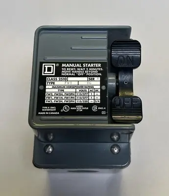 New | in-Stock SQUARE D 2510FW1 Industrial Controls Ohio US | Surplus Asset Holdings #1238578