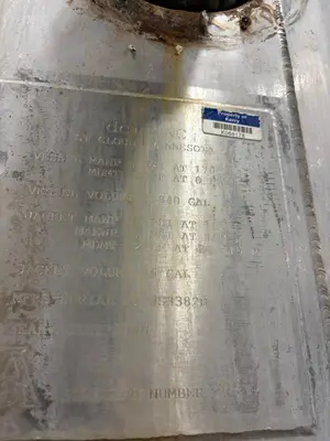 Used 2009 TANK STAINLESS STEEL 3840 Gallon Stainless Steel Tanks New Jersey US | Perry Equipment #1398510
