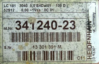 NEW HEIDENHAIN 341240-23 LINEAR ENCODER LC-181 ML 3040 MM 359-122-04 34124023