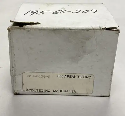 New | in-Stock MODUTEC 2W1-DVV-10U10-U Meters - Misc | Surplus Asset Holdings #1206895
