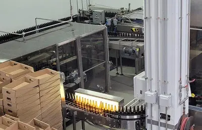 Krones Microbrewery Bottling Line