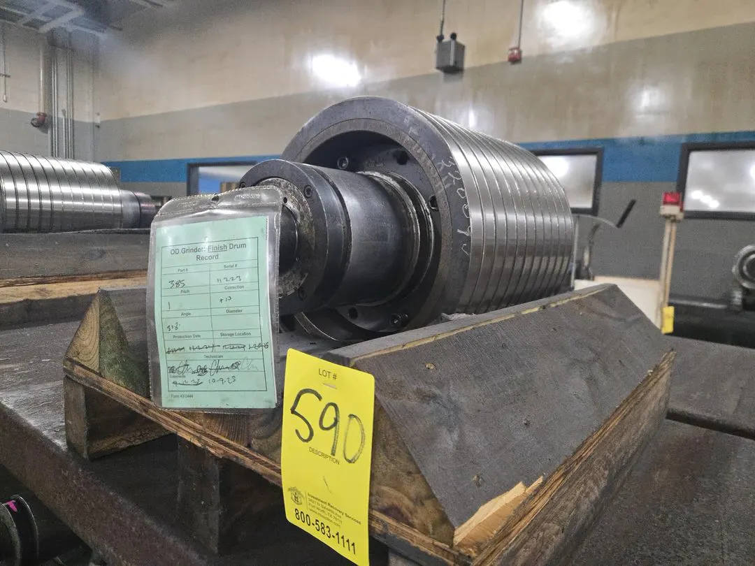 (1) OD Grind Drum Spindle