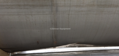 10,000 GALLON STAINLESS STEEL VERTICAL SINGLE SHELL STORAGE TANK