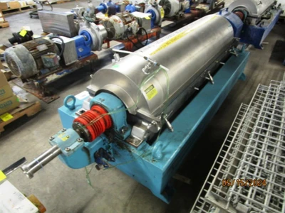 Alfa-Laval NX 418B-31G sanitary decanter centrifuge, 316SS.