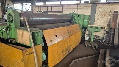 Used 1988 HAEUSLER VRM-HY Plate Bending Rolls including Pinch NL | Mach 4 Metal #1420540