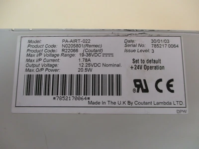 USED Remec PA-AIRT-022 PDU