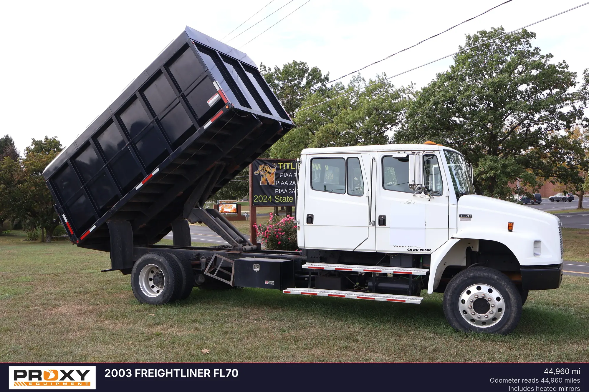 Used 2003 FREIGHTLINER FL70 Dump trucks Pennsylvania US | Proxy Equipment #1378467