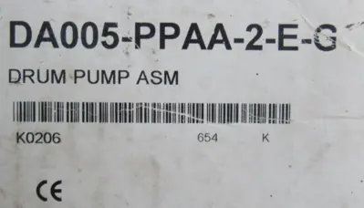 NEW ARO DA005-PPAA-2-E-G DIAPHRAGM DRUM PUMP DA005PPAA2EG 66605J-3EB