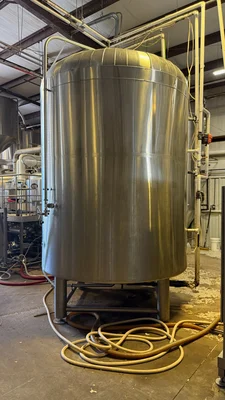 60 BBL (1,860 Gallon) Jacketed Brite Tank
