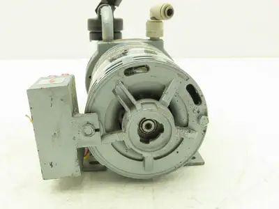 Gast 0532-104A-G621X Motor Mounted Rotary Vane Vacuum Pump 0.6 CFM 15 PSI 115V